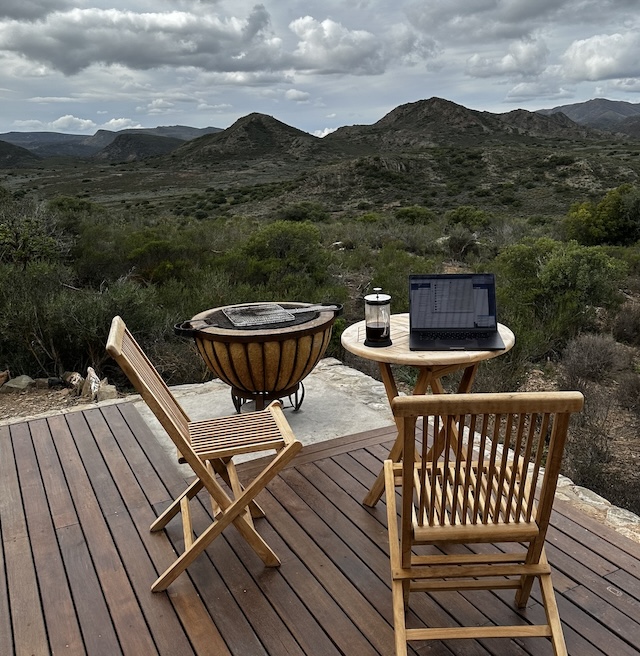 Max at Abrikoos Kloof mountain house